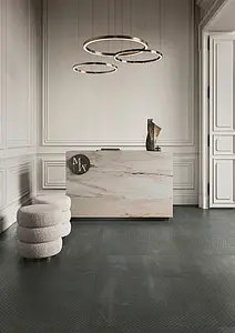 Grundflise, Uglaseret porcelænsstentøj, 120x120 cm, Overflade mat