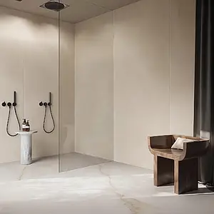 Background tile, Effect onyx, Color beige, Unglazed porcelain stoneware, 120x120 cm, Finish antislip