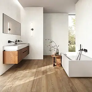 Background tile, Effect other marbles, Color white, Unglazed porcelain stoneware, 120x280 cm, Finish polished