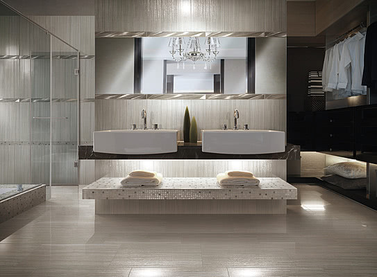 Background tile, Color grey, Unglazed porcelain stoneware, 15x60 cm, Finish polished