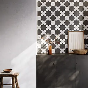 Background tile, Effect terracotta, Color brown, Unglazed porcelain stoneware, 19.6x19.6 cm, Finish matte
