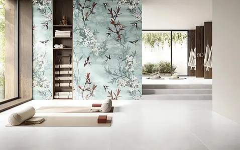 Mural tiles, Color multicolor, Unglazed porcelain stoneware, 120x120 cm, Finish matte