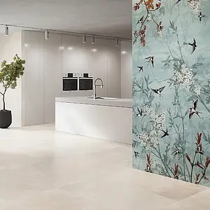 Mural tiles, Color multicolor, Unglazed porcelain stoneware, 120x120 cm, Finish matte