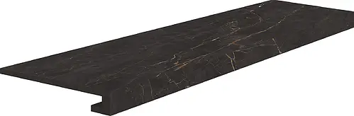 Cerdomus Ceramiche, Galaxia, 80064_Black_gradino/Costaretta_nat