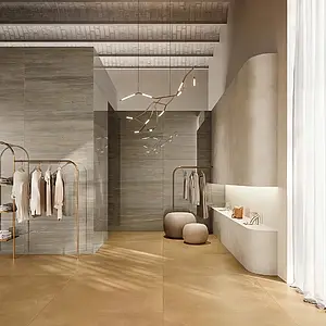 Background tile, Effect slate, Color brown, Unglazed porcelain stoneware, 60x120 cm, Finish polished