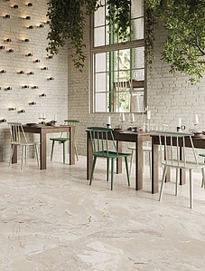 Background tile, Effect other stones, Color beige, Unglazed porcelain stoneware, 60x120 cm, Finish antislip