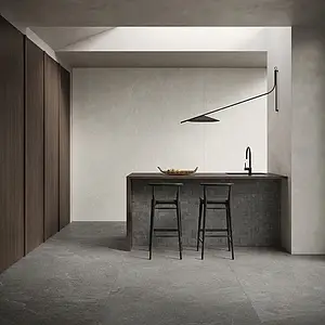 Background tile, Effect slate, Color grey, Glazed porcelain stoneware, 120x120 cm, Finish antislip