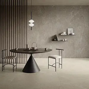 Background tile, Effect slate, Color beige, Glazed porcelain stoneware, 120x120 cm, Finish antislip