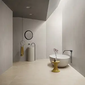 Background tile, Effect slate, Color beige, Glazed porcelain stoneware, 120x120 cm, Finish antislip