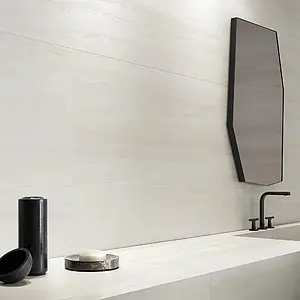 Background tile, Effect travertine, Color beige, Unglazed porcelain stoneware, 60x120 cm, Finish antislip