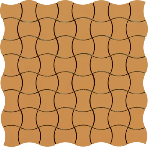 CE.SI. Ceramica, Butterfly, 5FB025050REBF-536_Ottone(2,5X5)