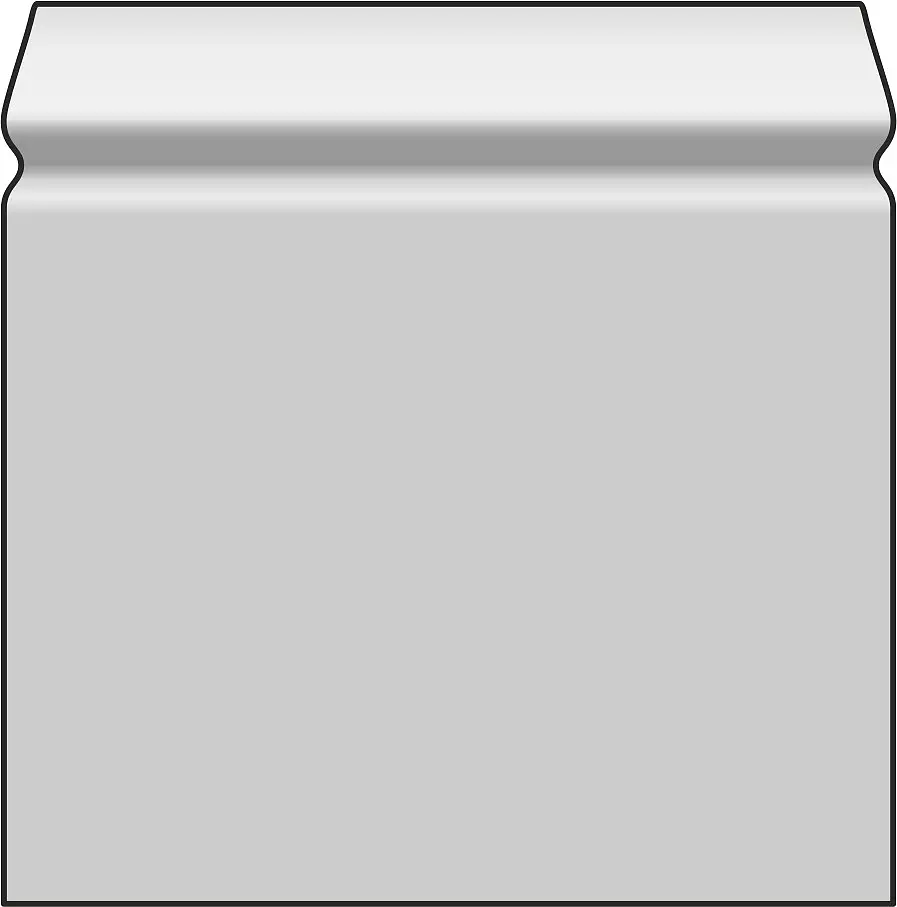 CE.SI. Ceramica, Metro, 5ME99BA15-113_Metro_Battiscopa_Piombo