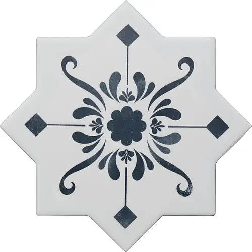 Cevica, BeColors, 13X13BESTDSN_BeColors Star Dec. Stencil Navy