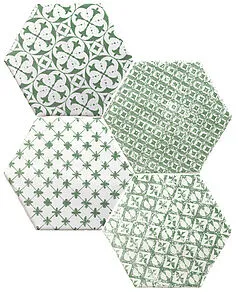 Cevica, Marrakech, 15X15HEMMOVE_Marrakech ««Mosaic»» Verde