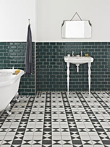 Metro Ceramic Tiles produced by Cevica, Style metro, Unicolor effect
