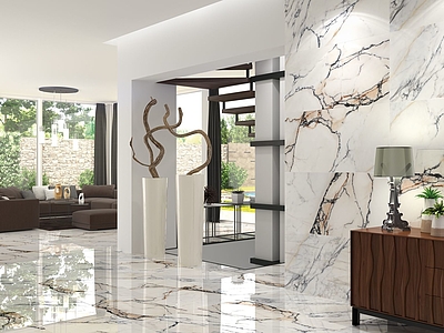 Paonazzo Porcelain Tiles produced by Cifre Ceramica, Stone effect