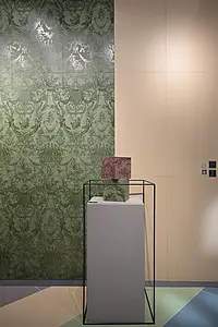 Bakgrundskakel, Textur harts, Färg beige, Glaserad granitkeramik, 60x120 cm, Yta halksäker