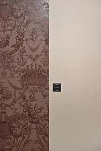 Grundflise, Effekt harpiks, Farve beige,lyserød, Glaseret porcelænsstentøj, 60x120 cm, Overflade skridsikker