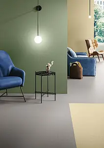 Piastrella di fondo, Effetto resina, Colore grigio, Gres porcellanato smaltato, 60x120 cm, Superficie antiscivolo