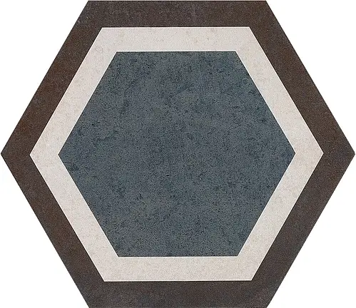 Cir Manifatture Ceramiche, Italica, 1087199_EsagonaTerraModernaBlu