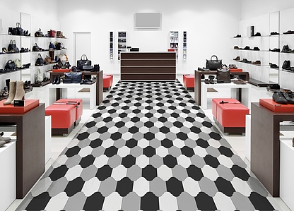 Background tile, Effect unicolor, Color grey, Glazed porcelain stoneware, 16x33 cm, Finish matte