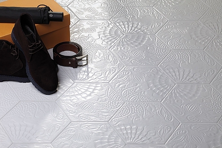 Gaudi Hex 25 Porcelain Tiles produced by Codicer 95, 
