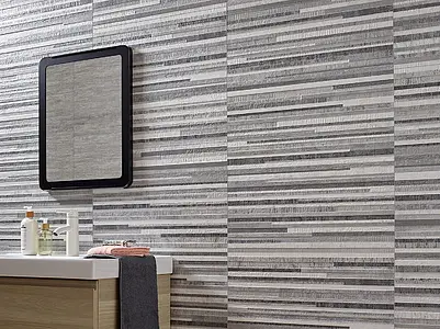 Background tile, Effect concrete, Color grey, Ceramics, 29.5x59.5 cm, Finish matte