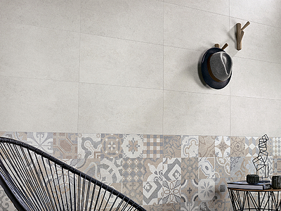 Neolitick Ceramic Tiles produced by Colorker, Style patchwork, Stone effect