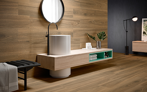 Woodsense Porcelain Tiles produced by Colorker, Wood effect