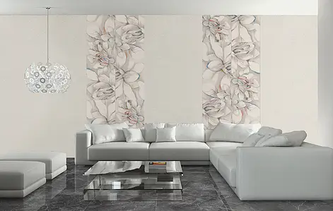 Background tile, Color beige, Glazed porcelain stoneware, 60x120 cm, Finish matte