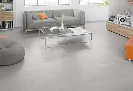Bakgrundskakel, Textur betong, Färg grå, Glaserad granitkeramik, 45x90 cm, Yta halksäker