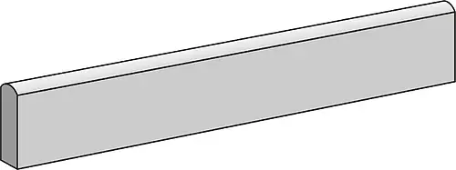 Cristal Ceramicas, Logan, Rodapie Logan Bianco