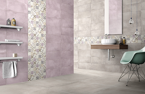 Basic Ceramic Tiles produced by Dado Ceramica, Style patchwork, Concrete effect