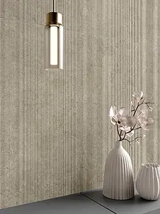 Background tile, Effect other stones, Color brown, Glazed porcelain stoneware, 60x120 cm, Finish antislip