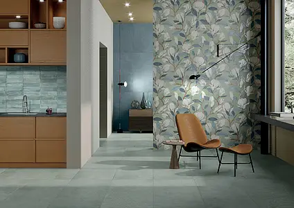 Background tile, Color multicolor, Glazed porcelain stoneware, 60x120 cm, Finish matte