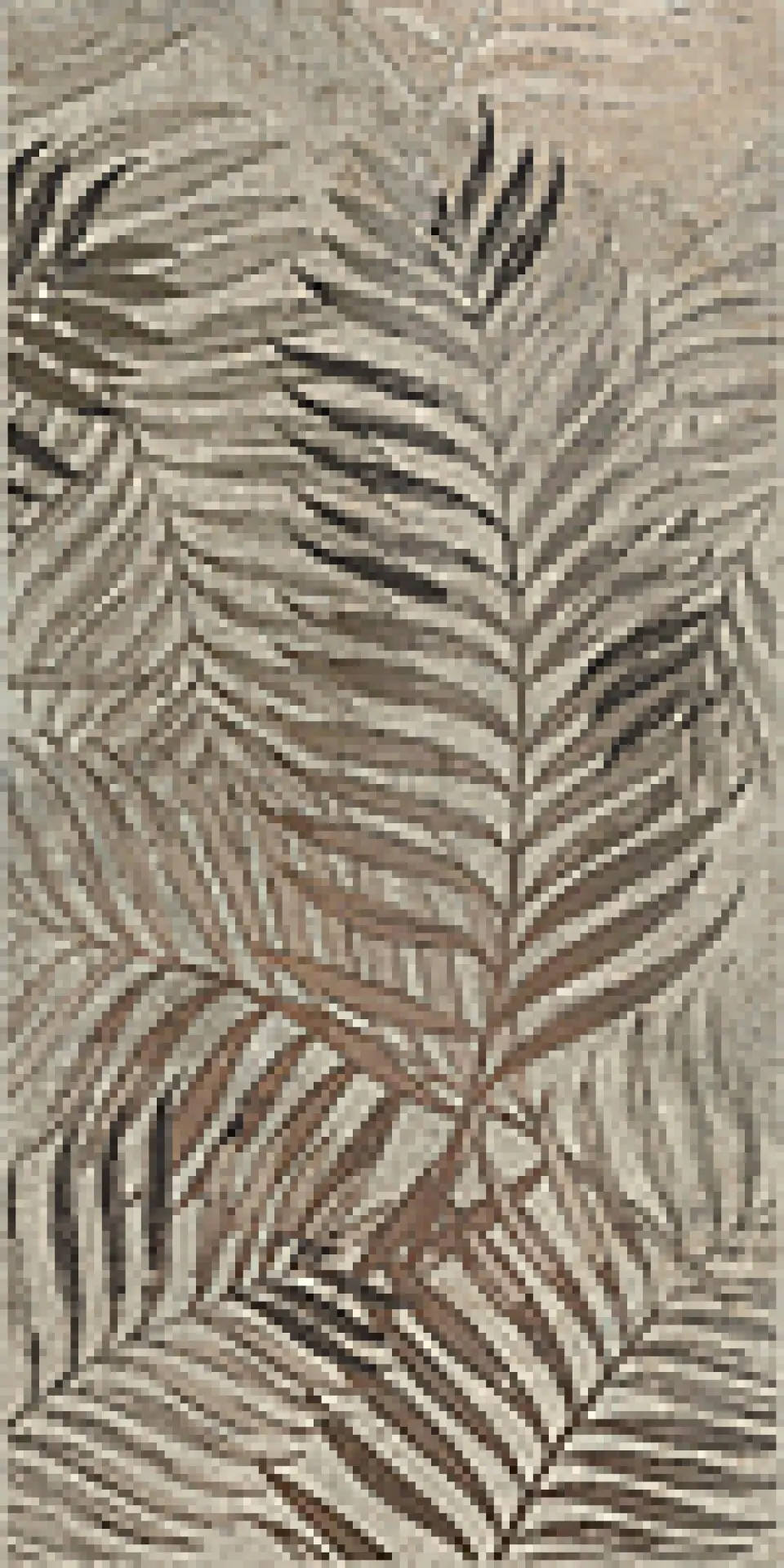 303524_BronzeFernRect Dado Wallpapers