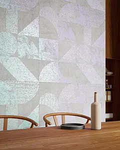 Hintergrundfliesen, Farbe beige, Stil design, Glasiertes Feinsteinzeug, 60x120 cm, Oberfläche matte