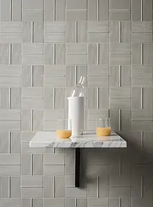 Background tile, Color brown, Style designer, Unglazed porcelain stoneware, 13.9x13.9 cm, Finish matte