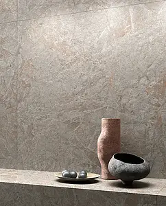 Background tile, Effect other stones, Color grey, Glazed porcelain stoneware, 120x120 cm, Finish antislip