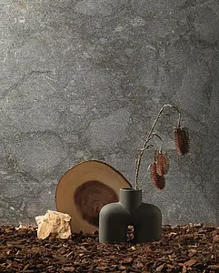 Carrelage, Effet pierre,autres types de pierre, Teinte grise, Grès cérame non-émaillé, 120x260 cm, Surface antidérapante