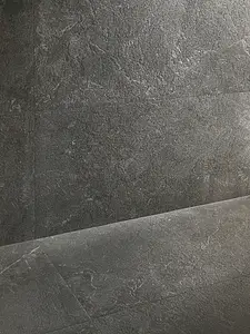 Hintergrundfliesen, Optik stein, Farbe graue, Unglasiertes Feinsteinzeug, 60x120 cm, Oberfläche rutschfeste