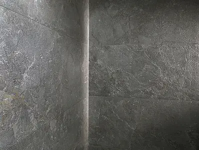 Carrelage, Effet pierre,autres types de pierre, Teinte grise, Grès cérame non-émaillé, 60x120 cm, Surface antidérapante