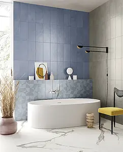 Background tile, Effect stone,calacatta, Color grey, Unglazed porcelain stoneware, 120x260 cm, Finish matte