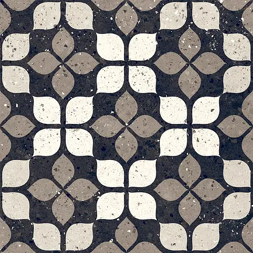 Ceramica Del Conca, Frammenti, 20FR08F_FR 08/NERO FIORE