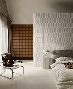 Background tile, Color grey, Glazed porcelain stoneware, 6x25 cm, Finish glossy