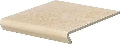 Ceramica Del Conca, Galestro, G3GT10G_GALESTRO Gradone Lineare HGT 10 Bianco