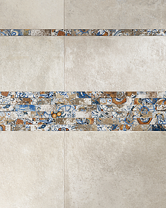 HVG Vignoni Porcelain Tiles produced by Ceramica Del Conca, Style patchwork, Terracotta effect