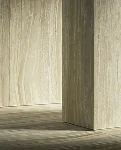 Carrelage, Effet onyx, Teinte beige, Grès cérame émaillé, 120x260 cm, Surface antidérapante