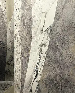 Piastrella di fondo, Effetto altri tipi di marmo, Colore multicolore, Gres porcellanato smaltato, 120x260 cm, Superficie antiscivolo