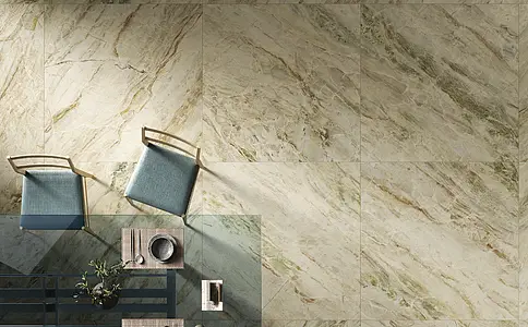 Background tile, Effect stone,other marbles, Color beige,multicolor, 120x120 cm, Finish matte